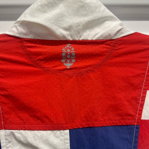 🆕Free People Movement Patriotic Race To The Top One Piece Romper SZ L NWOT - Picture 10 of 11